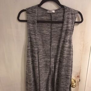 Honey and Lace duster length vest